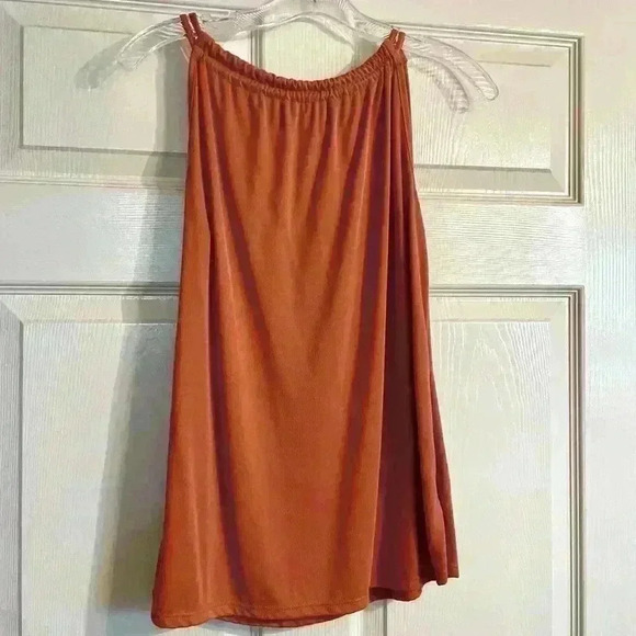 Rusty orange swing tank. Size small - Picture 1 of 3